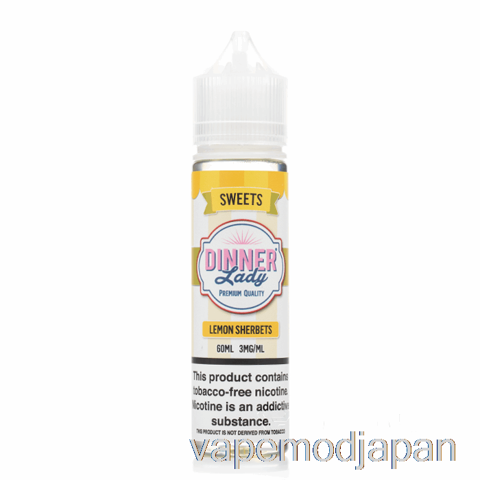 VAPE MOD レモンシャーベット - VAPE ディナーレディ E-リキッド - 60ml 3mg